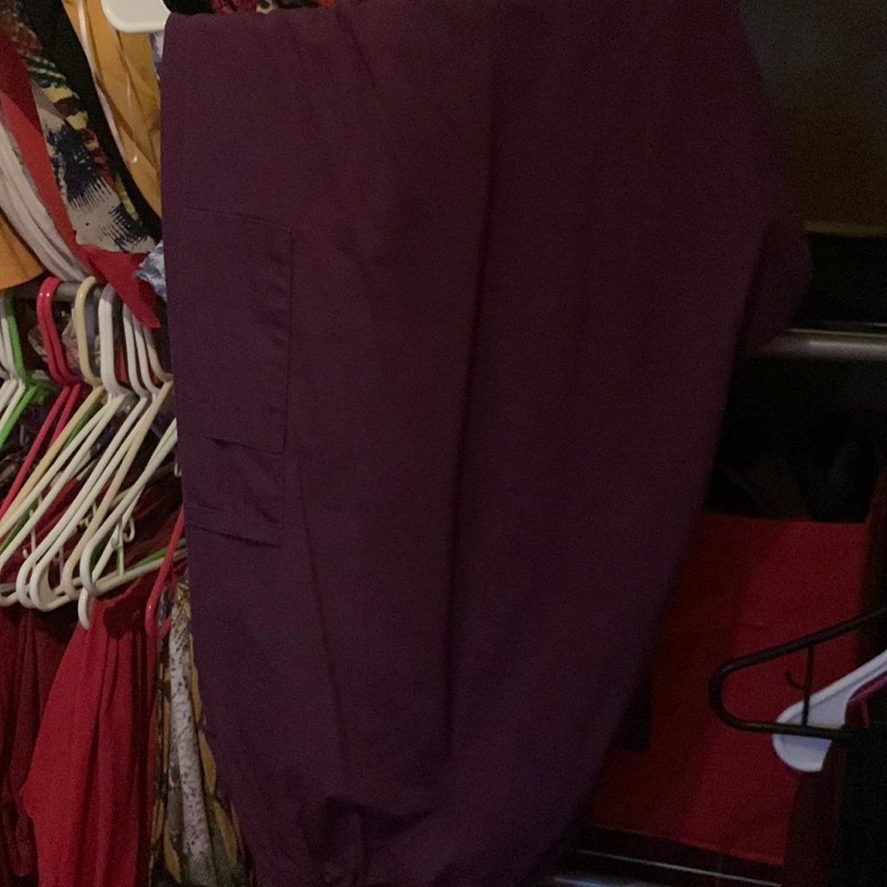 Size 5x wonder wink scrub pants purple